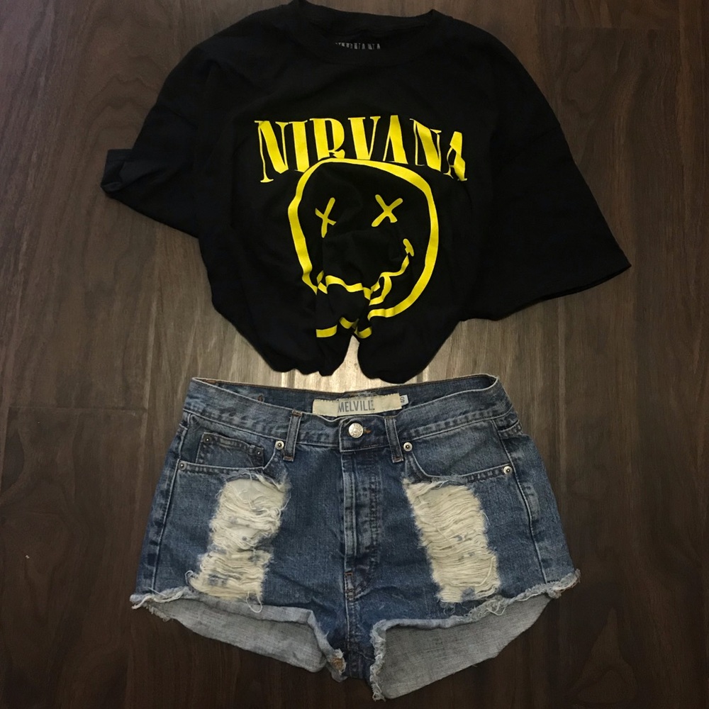 Brandy Melville jean shorts